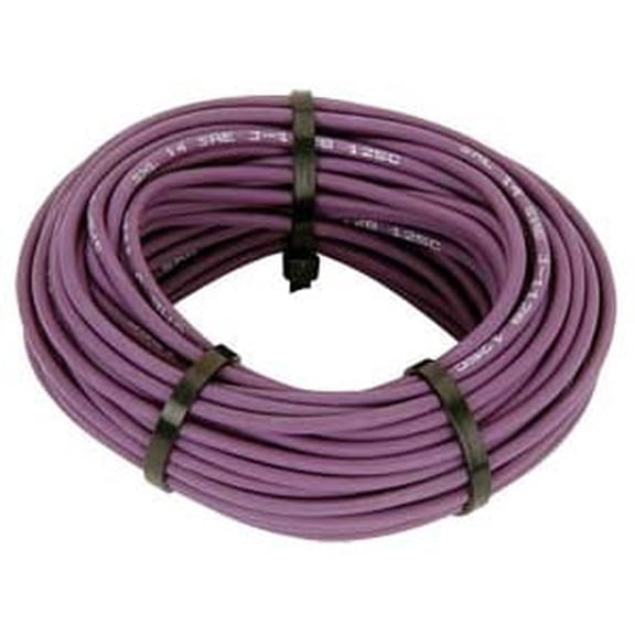 JEGS 16-Gauge Premium Automotive Wire Purple [50 ft.]