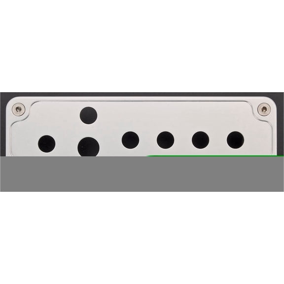 JEGS Ignition Switch/Start Button/4-Toggle Panel Without Engraved Switch Labels and Epoxy Inlay