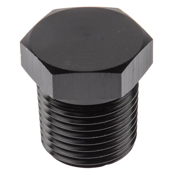 JEGS Aluminum Pipe Plug 1/2 in. NPT