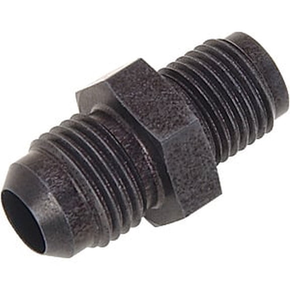 JEGS Black -6AN to 1/2"-20 Fitting