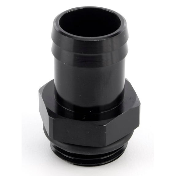 JEGS Hose Barb Fitting -10AN Port (7/8"-14 Thread) to -12AN (3/4") Hose