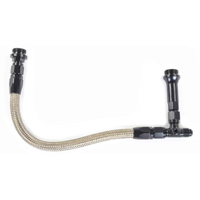 JEGS 110821 Dual Feed Fuel Line Kit Fits Holley Dual Feed Carburetors