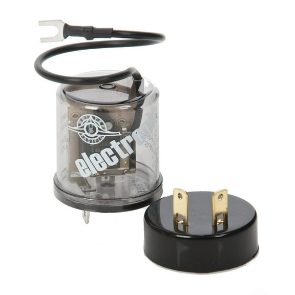 JEGS 11107 LED Turn Signal Flasher 2-Terminal Includes Polarity Reverser Use wit