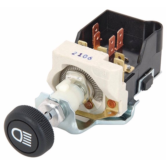 JEGS Headlight Switch GM Style with Dimmer [Universal]