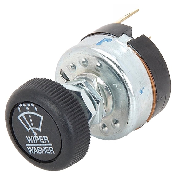 JEGS Universal Windshield Wiper/Washer Switch for Dual Motor Wiper Systems