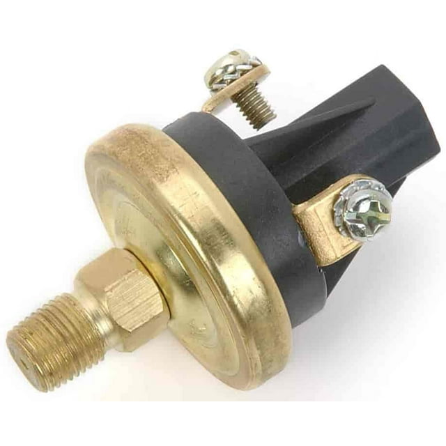 JEGS 11200 Oil Pressure Safety Switch 1/8 NPT Shuts off when under 5 psi