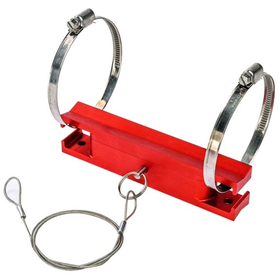 JEGS Fire Extinguisher Mounting Bracket Machined from 6061-T6 Aluminum