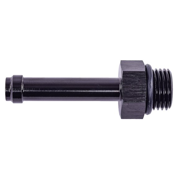 JEGS 126006 AN to Hose Barb Straight Adapter Fitting -6 AN Male Flare with ORB (