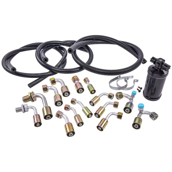 JEGS Air Conditioning Hose Kit with Dryer [Beadlock]