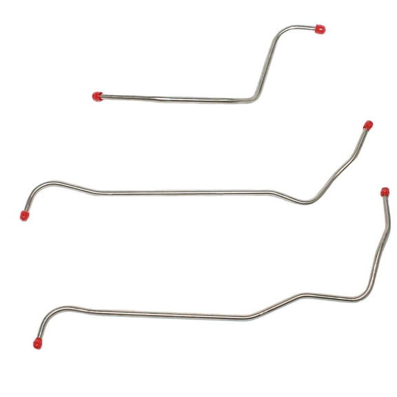 JEGS Fuel Tank Vent Lines for 1971-1972 GM Chevelle, Cutlass, 442, GS, Monte Carlo, GTO, Lemans, Skylark [Stainless Steel]