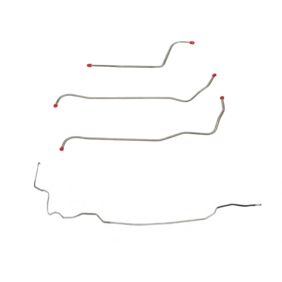 JEGS Fuel Vapor Return Line Kit for 1970 Chevy Chevelle Convertible [Stainless Steel]
