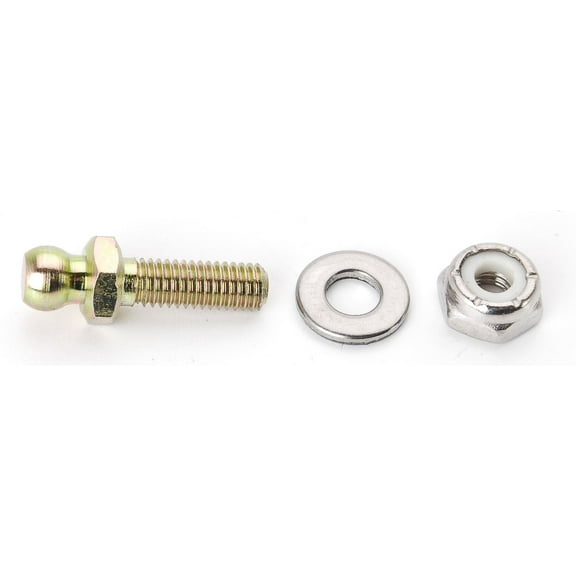 JEGS 15226 Ball Stud #10-32 x 9/16 Long Thread 1/4 Ball Includes: Stainless Stee