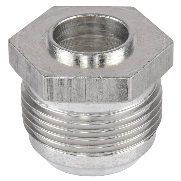 JEGS 15266 Aluminum Weld Fitting -16AN Male Hex Flange External Height: 1-1/4 Ba
