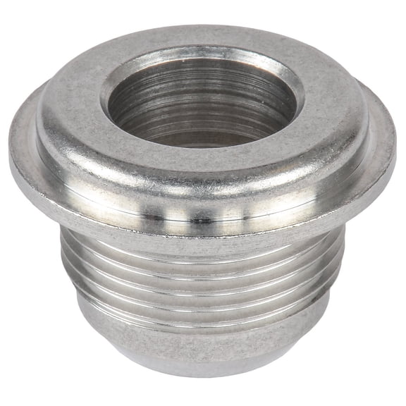JEGS 15268 Aluminum Weld Fitting -16AN Male Round Flange External Height: 1-1/4