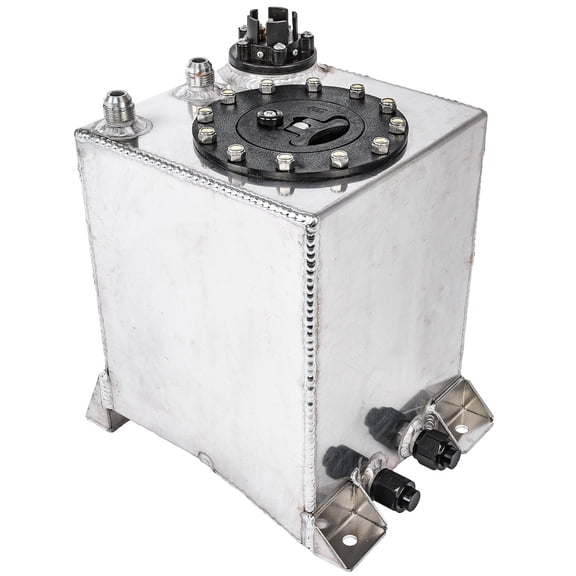 JEGS 15327 Upright Fuel Cell w/ Sending Unit 2.5-Gallon Capacity 8.50 in. L x 8.