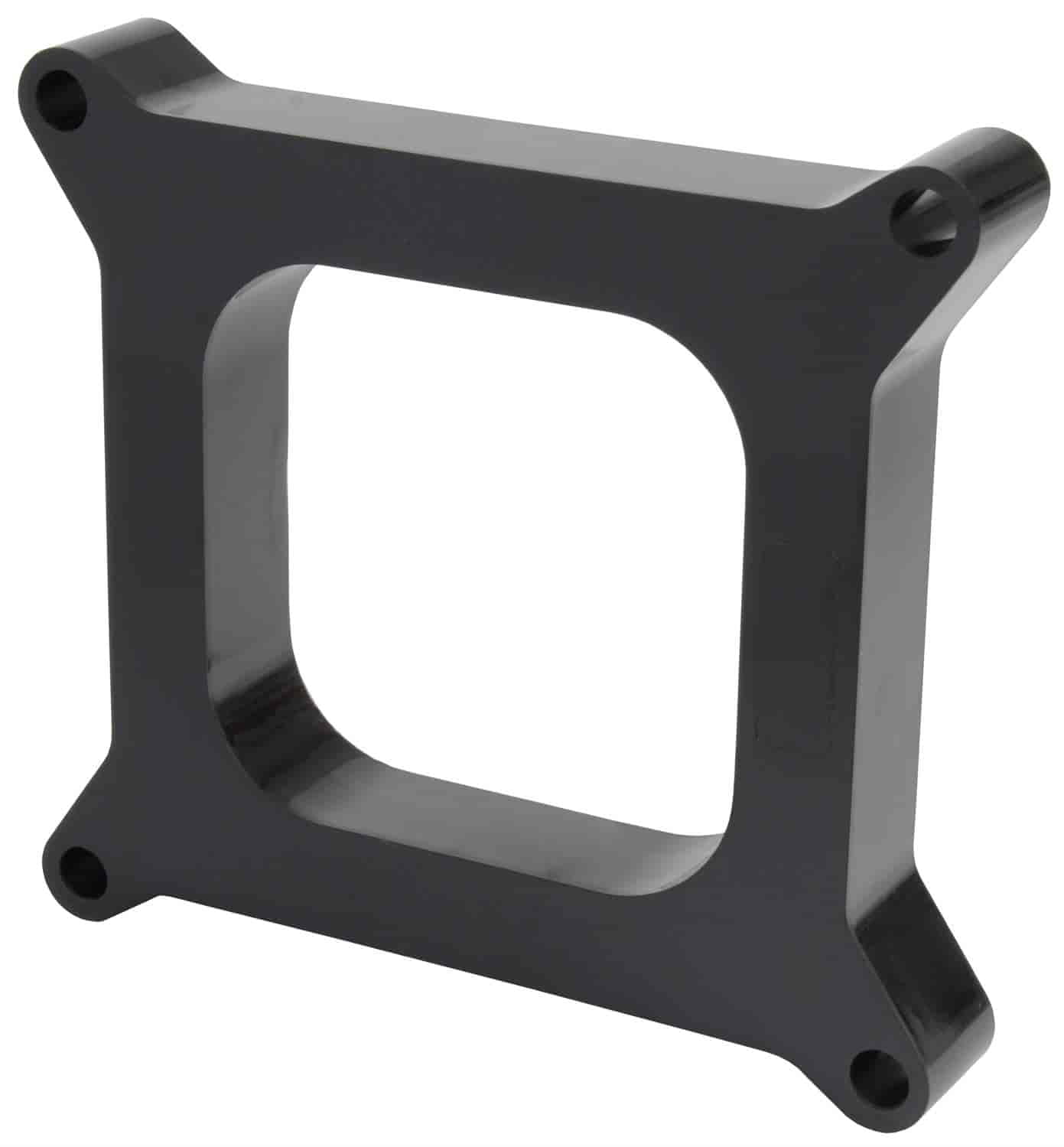 JEGS 15496 Phenolic Carburetor Spacer 4150/4160 Bolt Pattern 1 in. Tall Open Ple