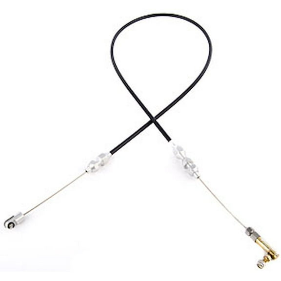 JEGS 157006 36 in. Throttle Cable 57.5 in. Cut to Length Inner Wire 36 in. Sleev