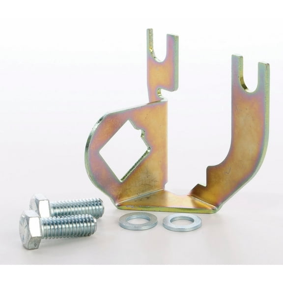 JEGS 157312 Kickdown Cable Bracket Bolts directly to Small Block Chevy Intake Ma
