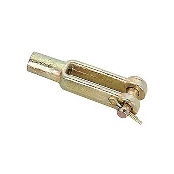 JEGS 15733 Clevis with Pin #10-32 Thread 3/16 Pin