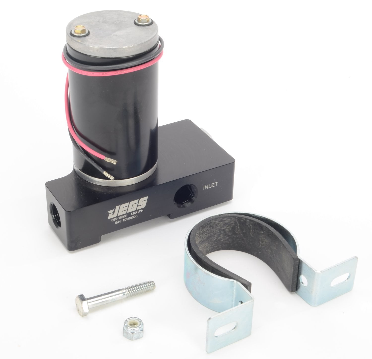 JEGS Ultra-Quiet Electric Fuel Pump [120 GPH]