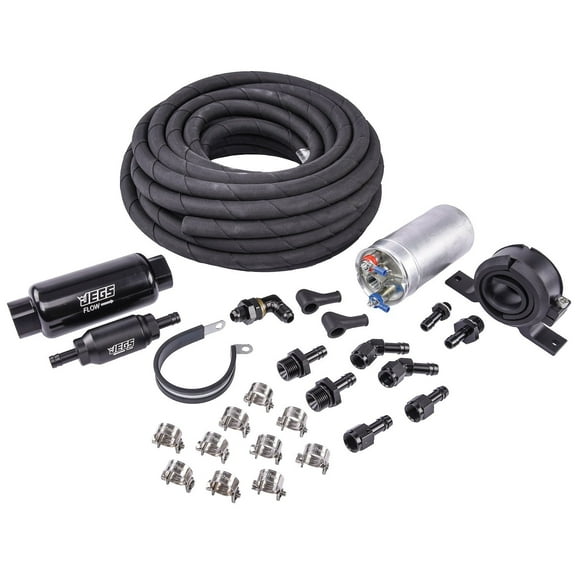 JEGS Fuel Injection In-Line Fuel Delivery Kit [External, Frame Mounted Pump]