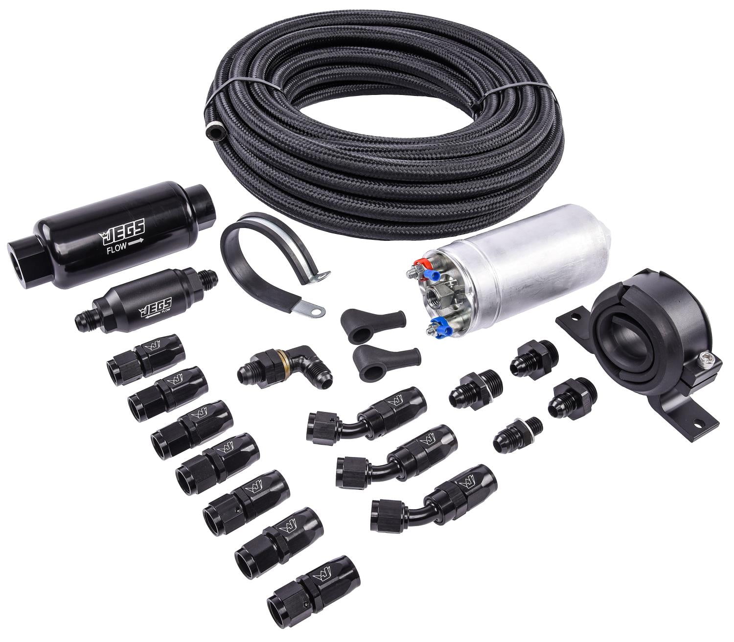 JEGS 15949 Fuel Injection InLine Fuel Delivery Kit For Engines up to