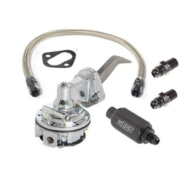 JEGS 15955K Fuel Pump & Installation Kit Ford 289302351W 80 gph