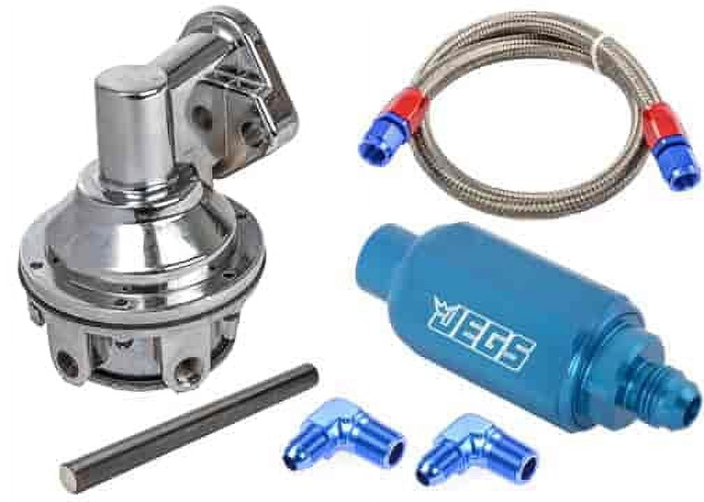 JEGS 15960K1 Fuel Pump & Installation Kit SBC 265283327350400 110