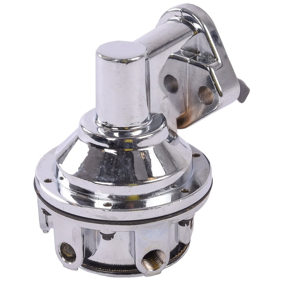 JEGS Mechanical Fuel Pump Big Block Chevy 396-427-454 [110 gph, Chrome]