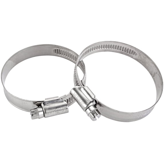 JEGS Stainless Steel Hose Clamps 1-5/8 in. to 2 3/8 in. OD