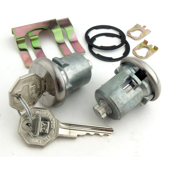 JEGS 18009 Door Lock Set 1962-1981 GM Models Set Includes: (2) Lock Cylinders Or