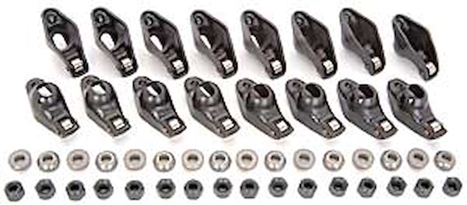 JEGS 20180 Stamped Steel Roller Tip Rocker Arms 1955-1986 Small Block ...