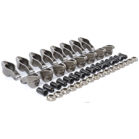 JEGS Cast Steel Roller Tip Rocker Arms for Big Block Chevy [1.7 Ratio for 7/16 in. Studs]