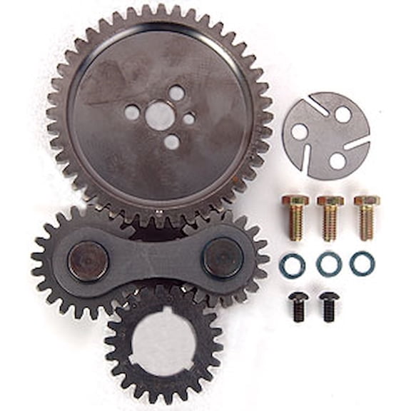JEGS Noisy Performance Gear Drive for 1987-1992 Small Block Chevy Engines w/Factory Roller Cam