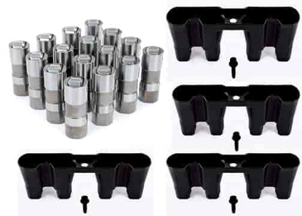 JEGS 20825K GM LS Series Hydraulic Roller Lifters & Lifter Guides Gen III & IV L