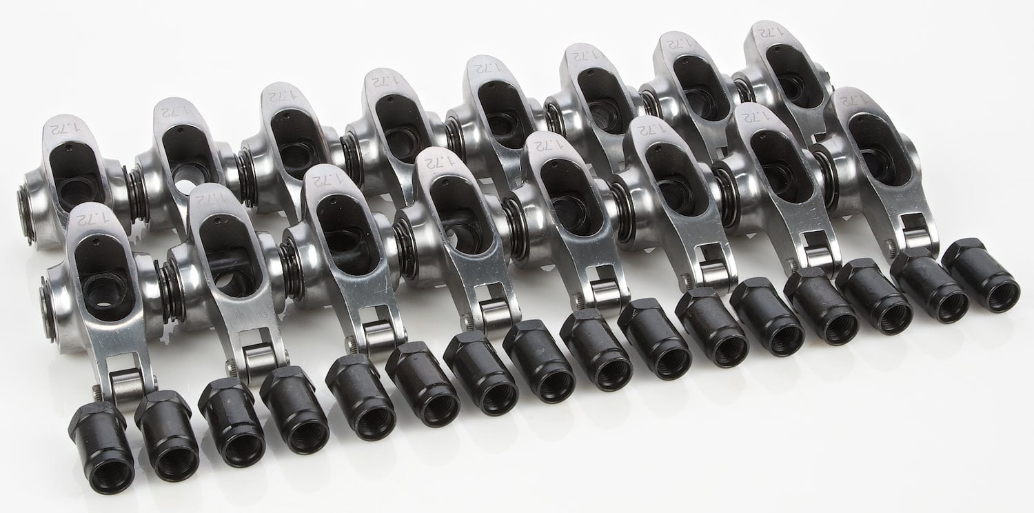 JEGS 20910 Stainless Steel Rocker Arms Chevy 396-454 V8 Ratio: 1.72 ...
