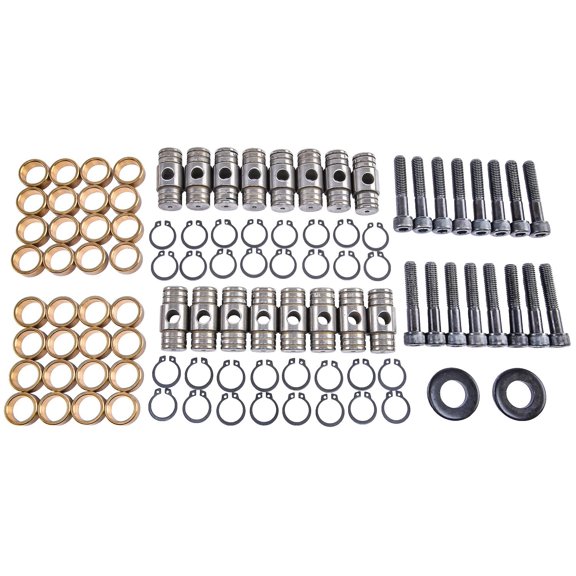 JEGS 20960 Rocker Arm Bushing Style Trunnion Upgrade GM LS Engines Includes: Set