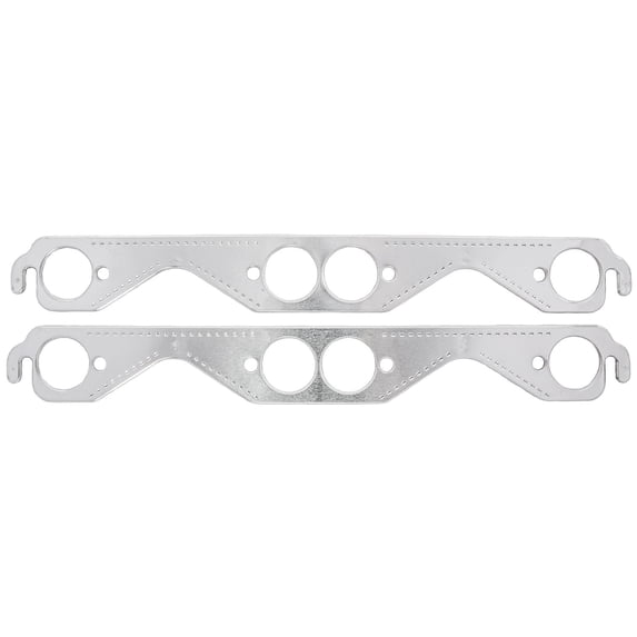 JEGS Aluminum Header Gaskets Small Block Chevy Round Ports