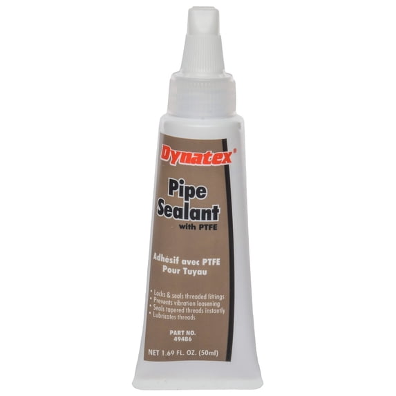 JEGS 28044 Pipe Sealant with PTFE 50 mL (1.69 oz) Tube Seals Instantly Operating