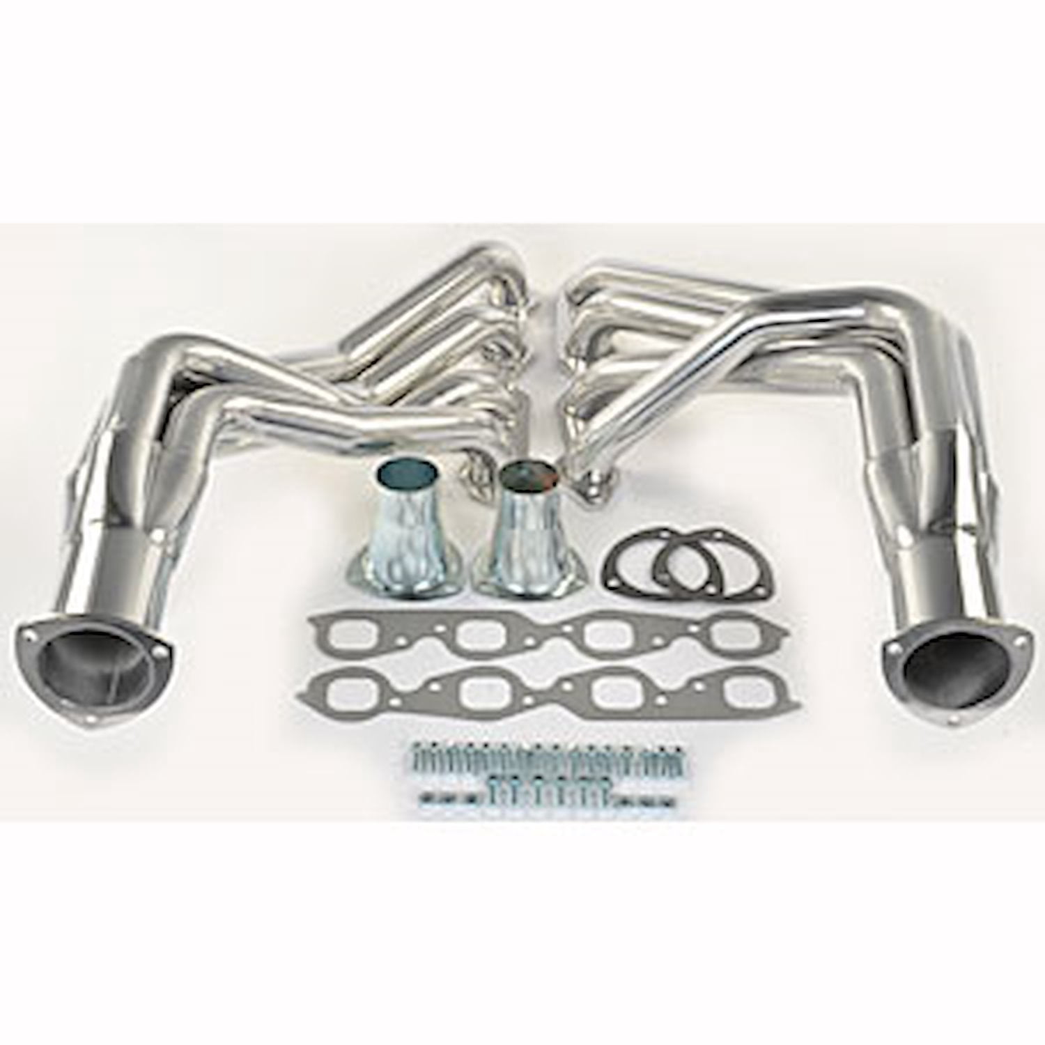 Walamrt Header JEGS Metallic Ceramic Coated Long Tube Headers 1965-1974 Big Block ...