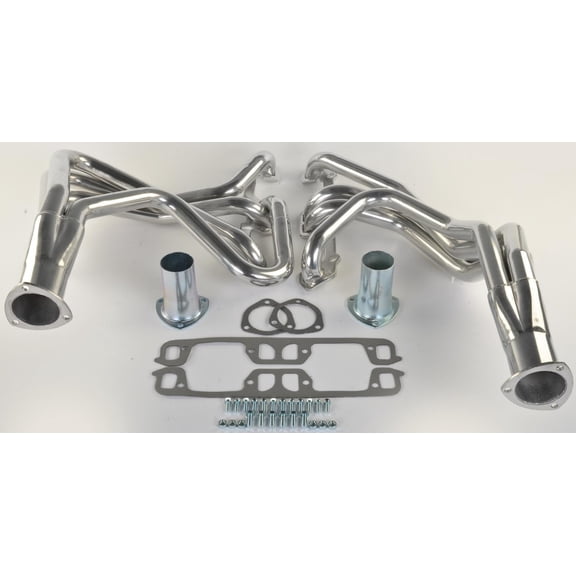 JEGS Metallic Ceramic Coated Long Tube Headers for 1967-1980 Small Block Mopar Passenger Car [273-360 ci]