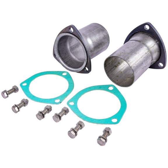 JEGS Steel Reducers without O2 Fittings [3 1/2 in. Collector to 3 in. I.D.]