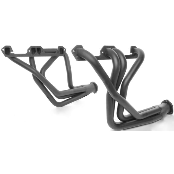 JEGS 30082 Painted Long Tube Headers Chrysler 273-360 1972-1993 Dodge Truck 1/2