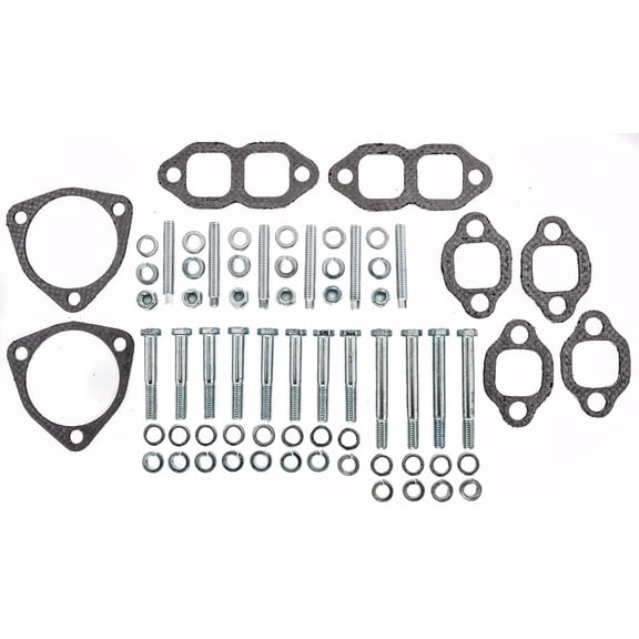 JEGS Rams Horn Gasket and Hardware Kit