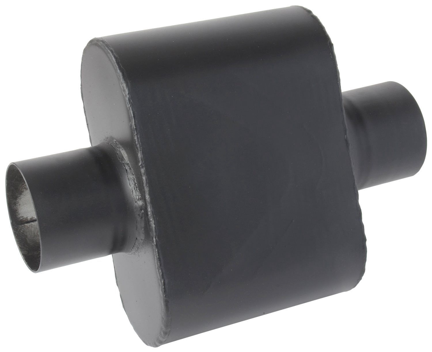 JEGS Chambered Deep-Tone Muffler 3 in. Center Inlet / Center Outlet ...