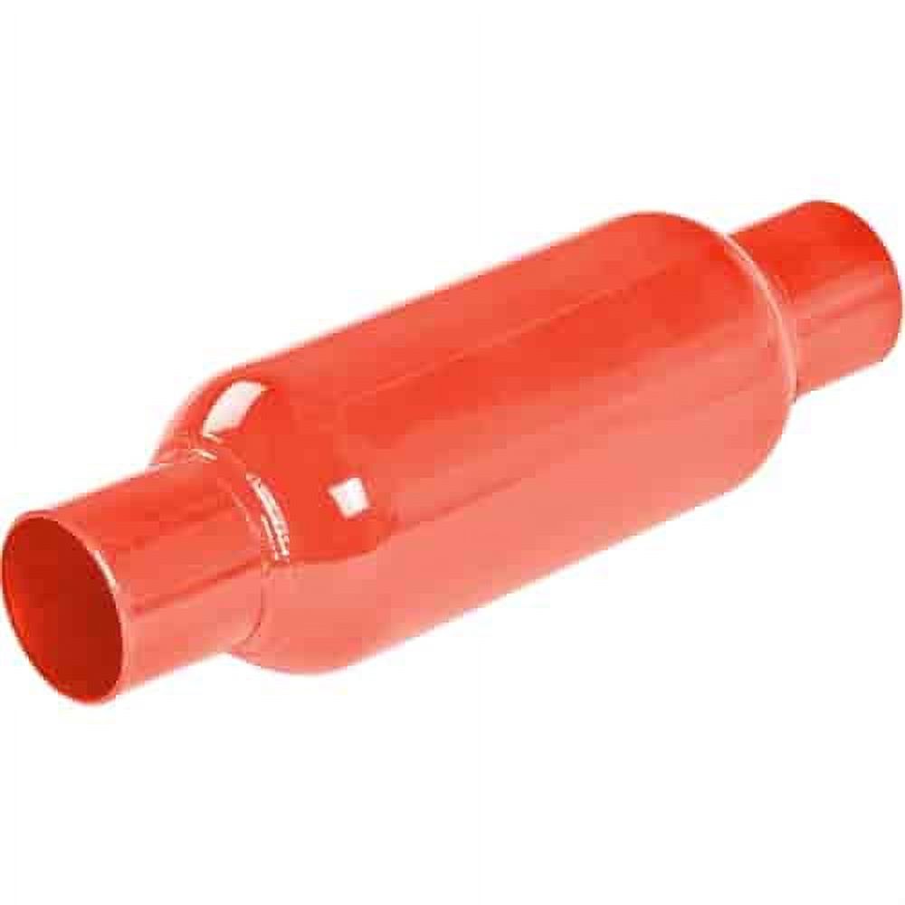 JEGS 30280 Glasspack Muffler 2 in. Inlet/Outlet 3.500 in. Body Diameter