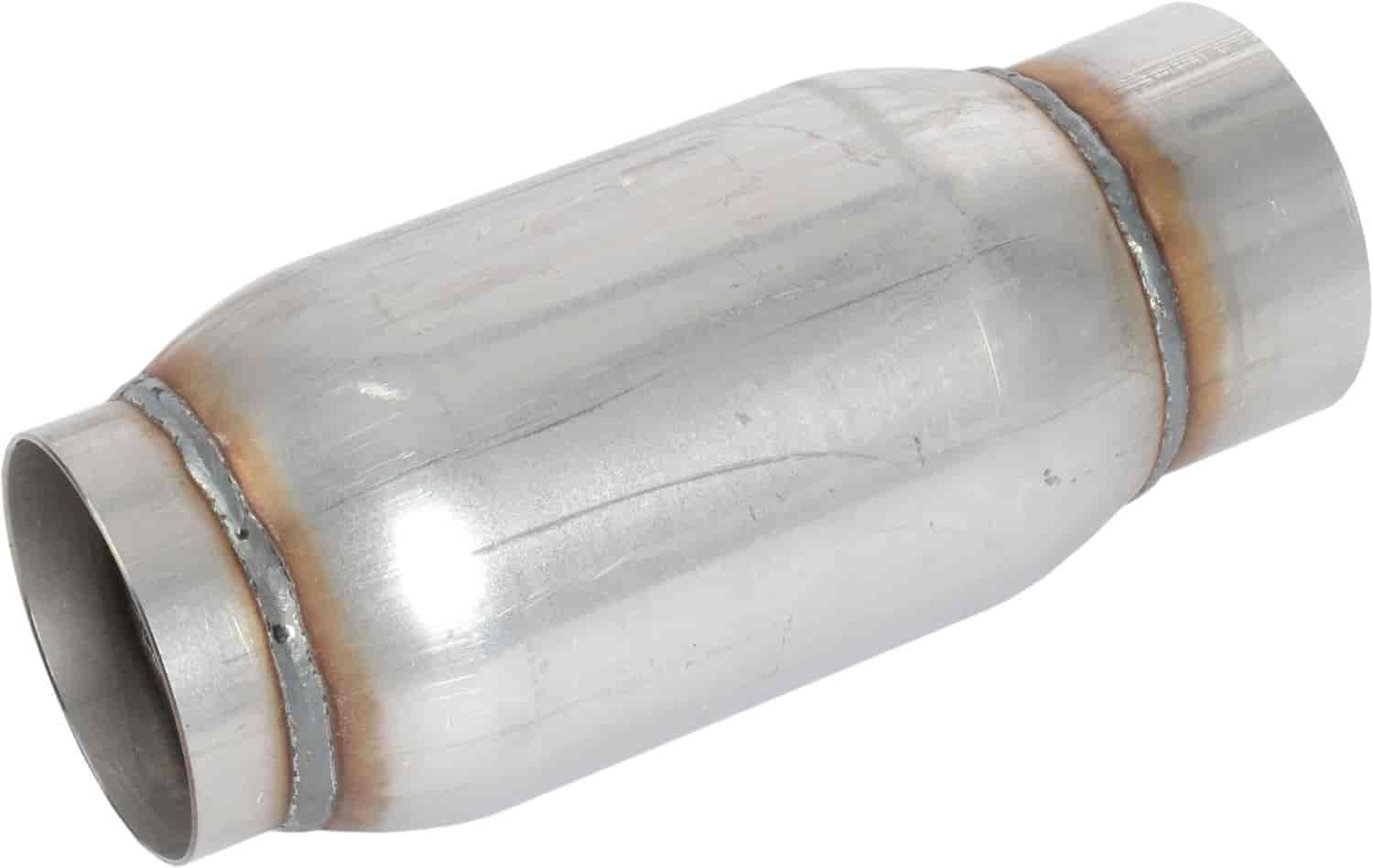 JEGS 30294 Flowpack Bullet Muffler 3 Inlet / Outlet 4 x 6.5 Body 9