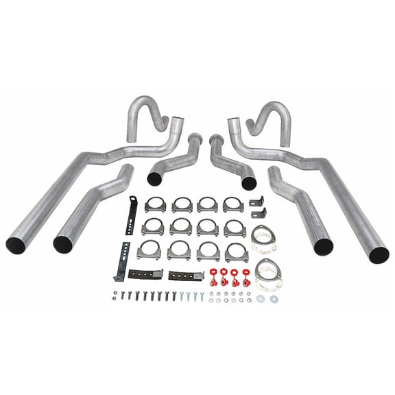 JEGS Header-Back Dual 2 1/2 in. Exhaust Kit for Select 1964-1972 Buick, Chevrolet, GMC, Oldsmobile & Pontiac Models