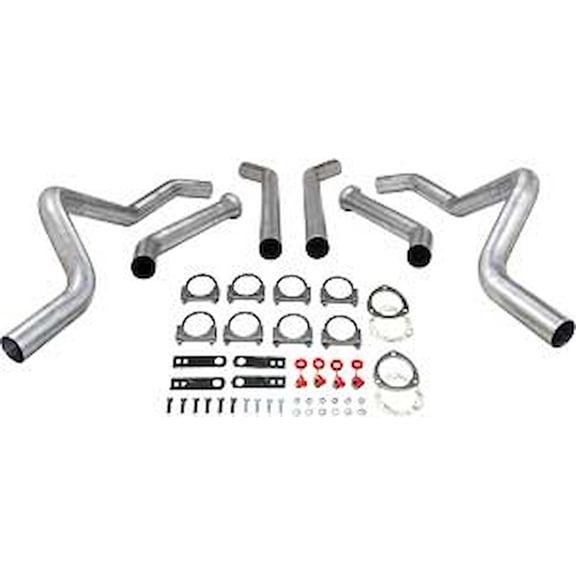 JEGS 30543 Header-Back Dual 2 1/2 in. Exhaust Kit 1964-1973 Ford Mustang 1967-19