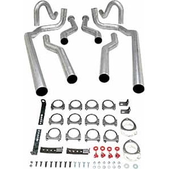 JEGS Header-Back Dual 3 in. Exhaust Kit 1964-1972 Chevelle/Malibu/El Camino